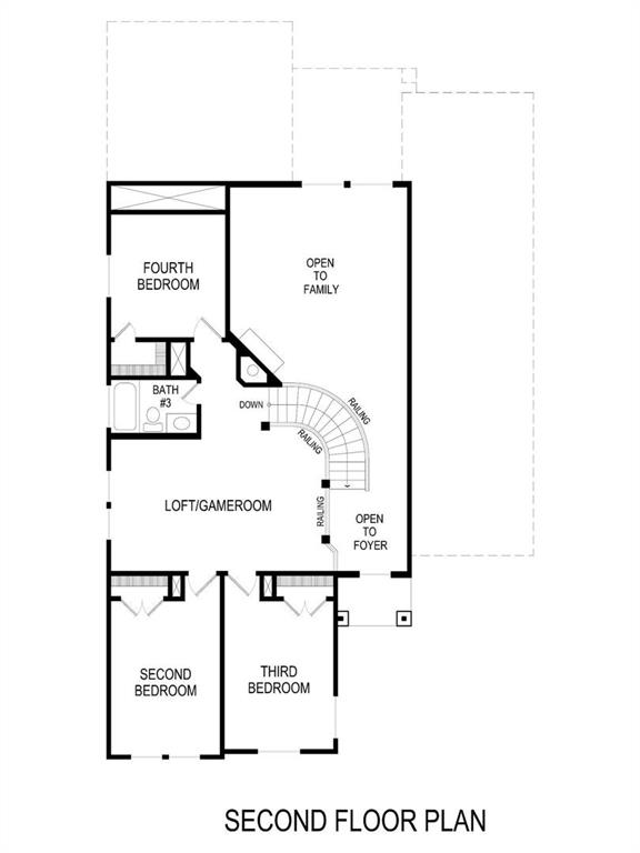 1322 Comal Drive Forney, TX 75126 - Photo 30 of 30 Second Floor Plan