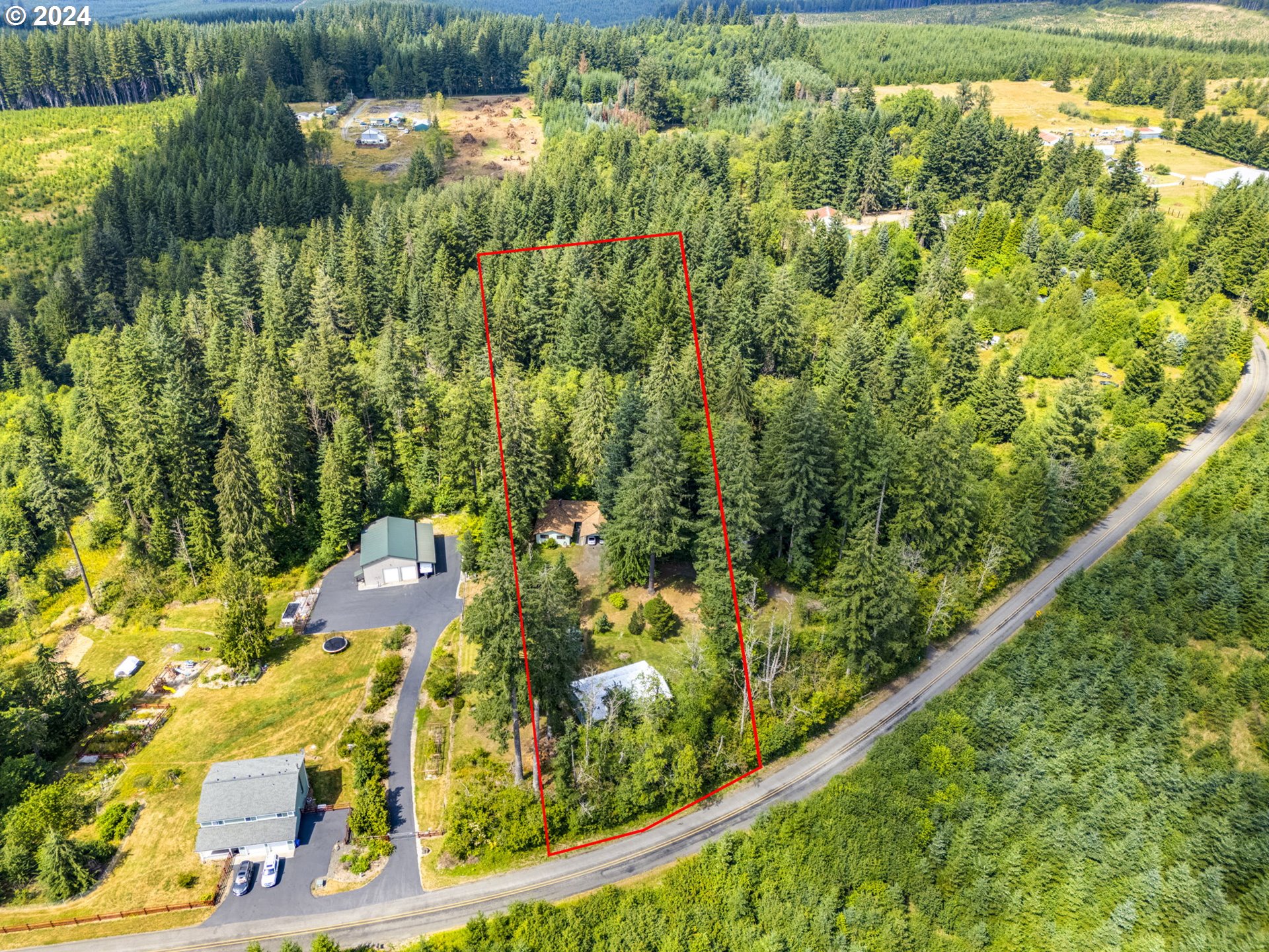 46755 Southeast George Road Estacada, OR 97023 - Photo 47 of 48 Approximate Property Lines