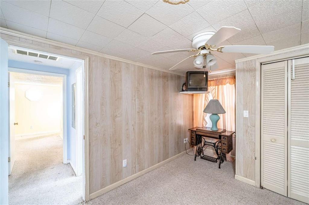 4383 Martha Berry Highway Rome, GA 30165 - Photo 17 of 27 a view of a room with a window and chandelier fan