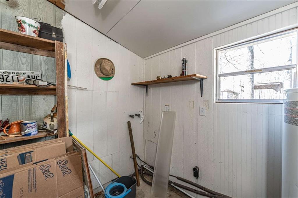 4383 Martha Berry Highway Rome, GA 30165 - Photo 20 of 27 a view of a storage & utility room with a window