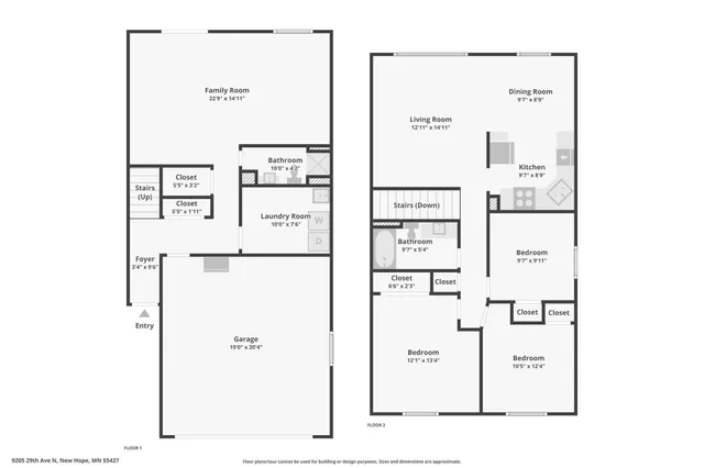 $280,000 | 9205 29th Avenue North, New Hope, MN 55427
