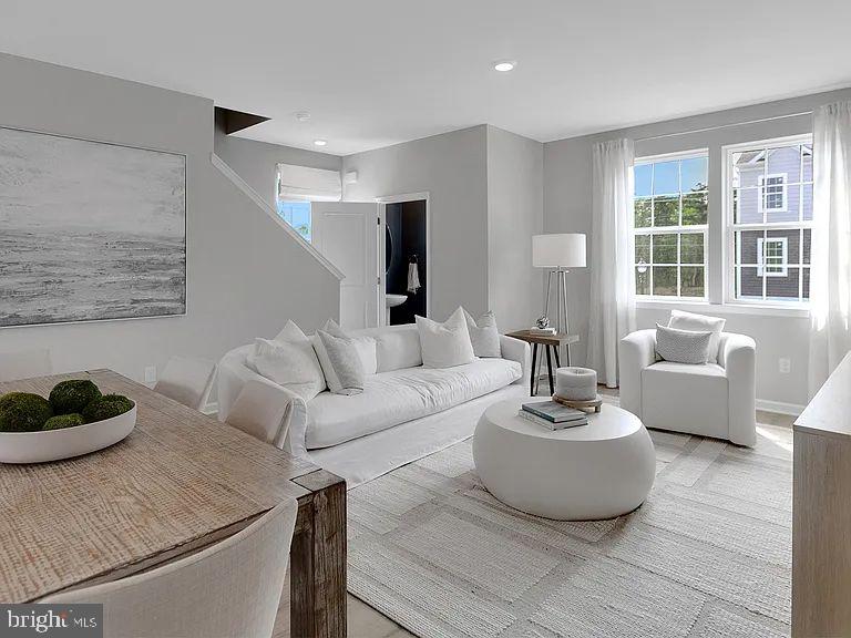 171 Sandy Rdg Road Sicklerville, NJ 08081 - Photo 4 of 13 a living room with furniture and a wooden floor