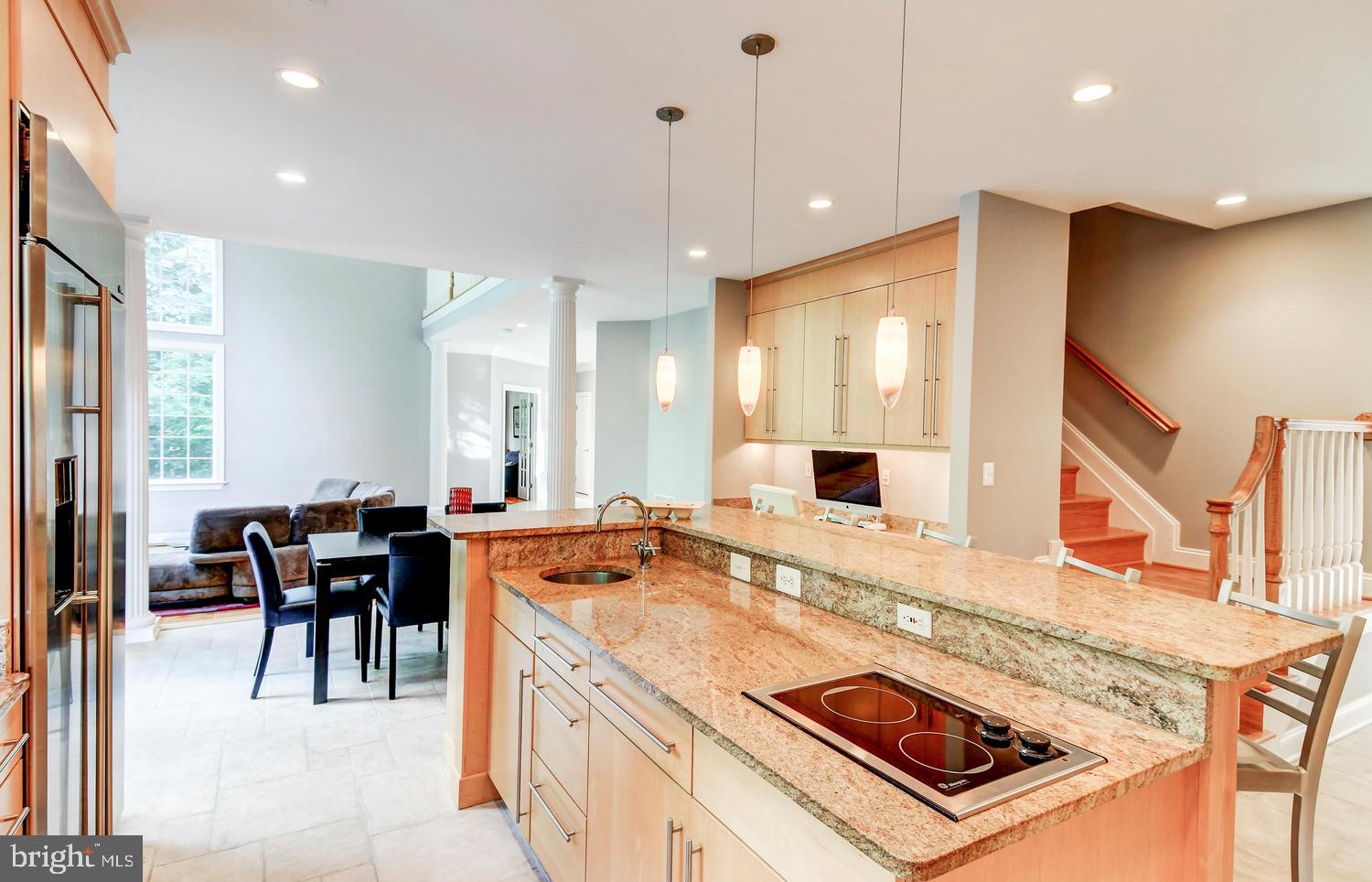4004 Cloverland Drive Phoenix, MD 21131 - Photo 25 of 60 ISLAND PREP SINK AND TWO BURNER COOK-TOP