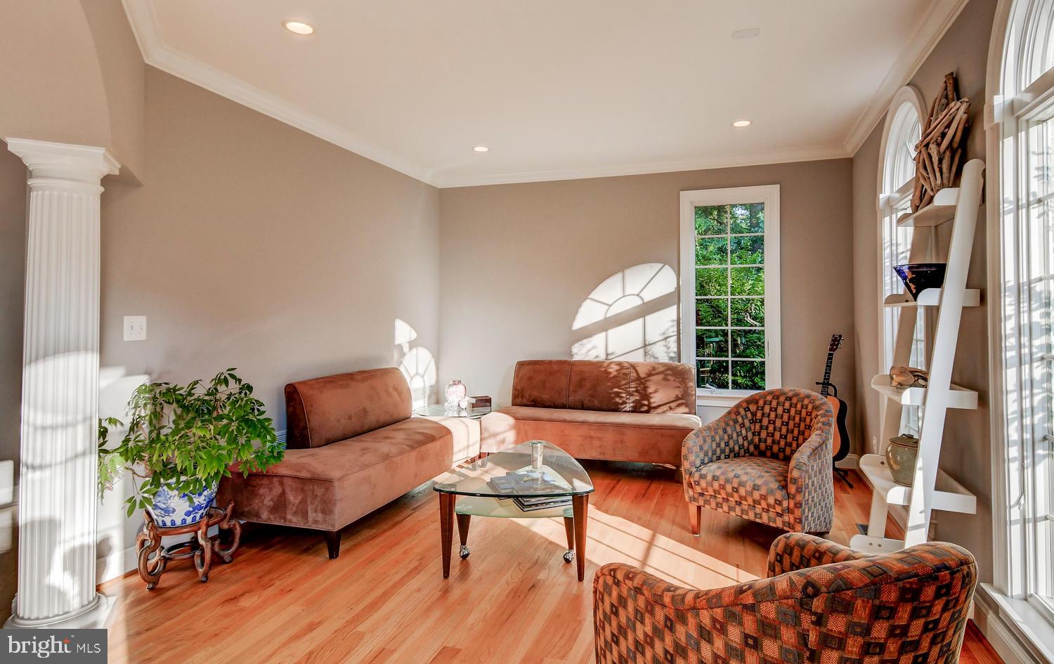 4004 Cloverland Drive Phoenix, MD 21131 - Photo 7 of 60 LIVING ROOM WITH TREE-LINED VIEWS