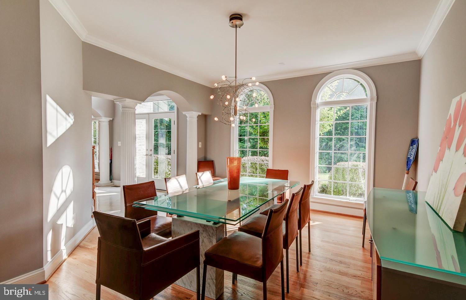 4004 Cloverland Drive Phoenix, MD 21131 - Photo 9 of 60 DINING ROOM VIEW FROM BUTLER PANTRY