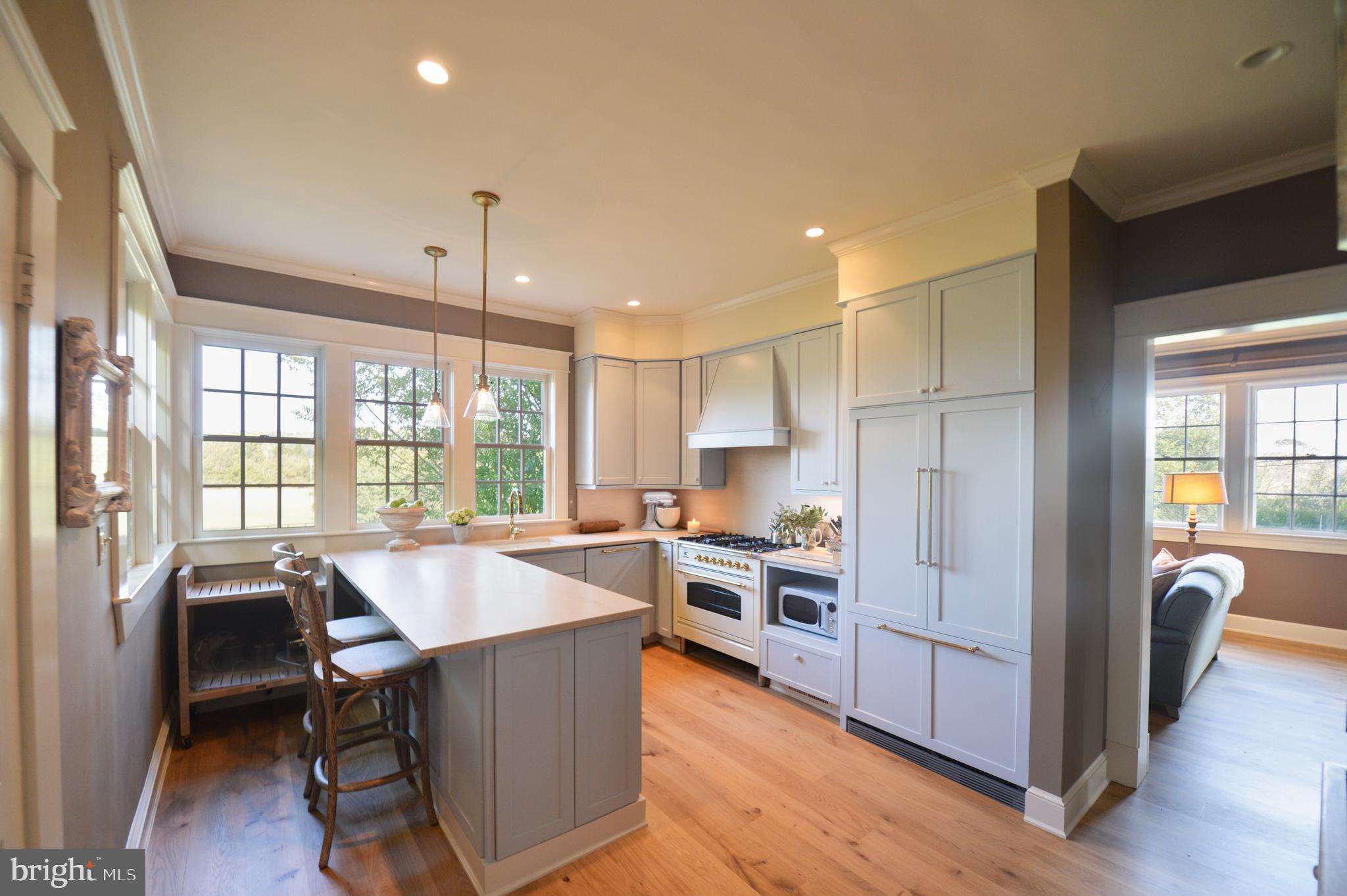 8478 Springs Road Warrenton, VA 20186 - Photo 11 of 45 Just remodeled kitchen. French limestone