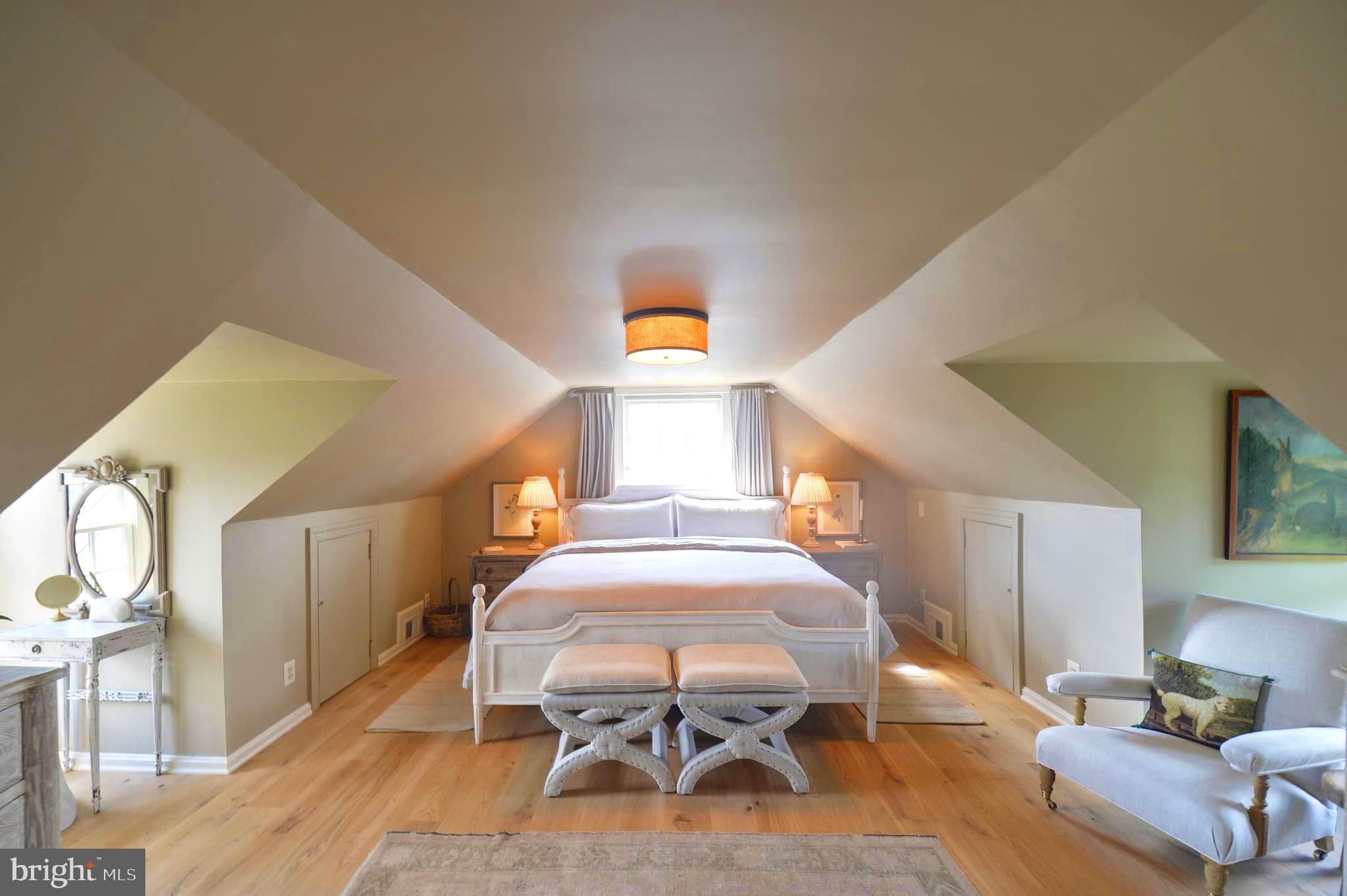 8478 Springs Road Warrenton, VA 20186 - Photo 15 of 45 Designer master bedroom. Views from 3 windows