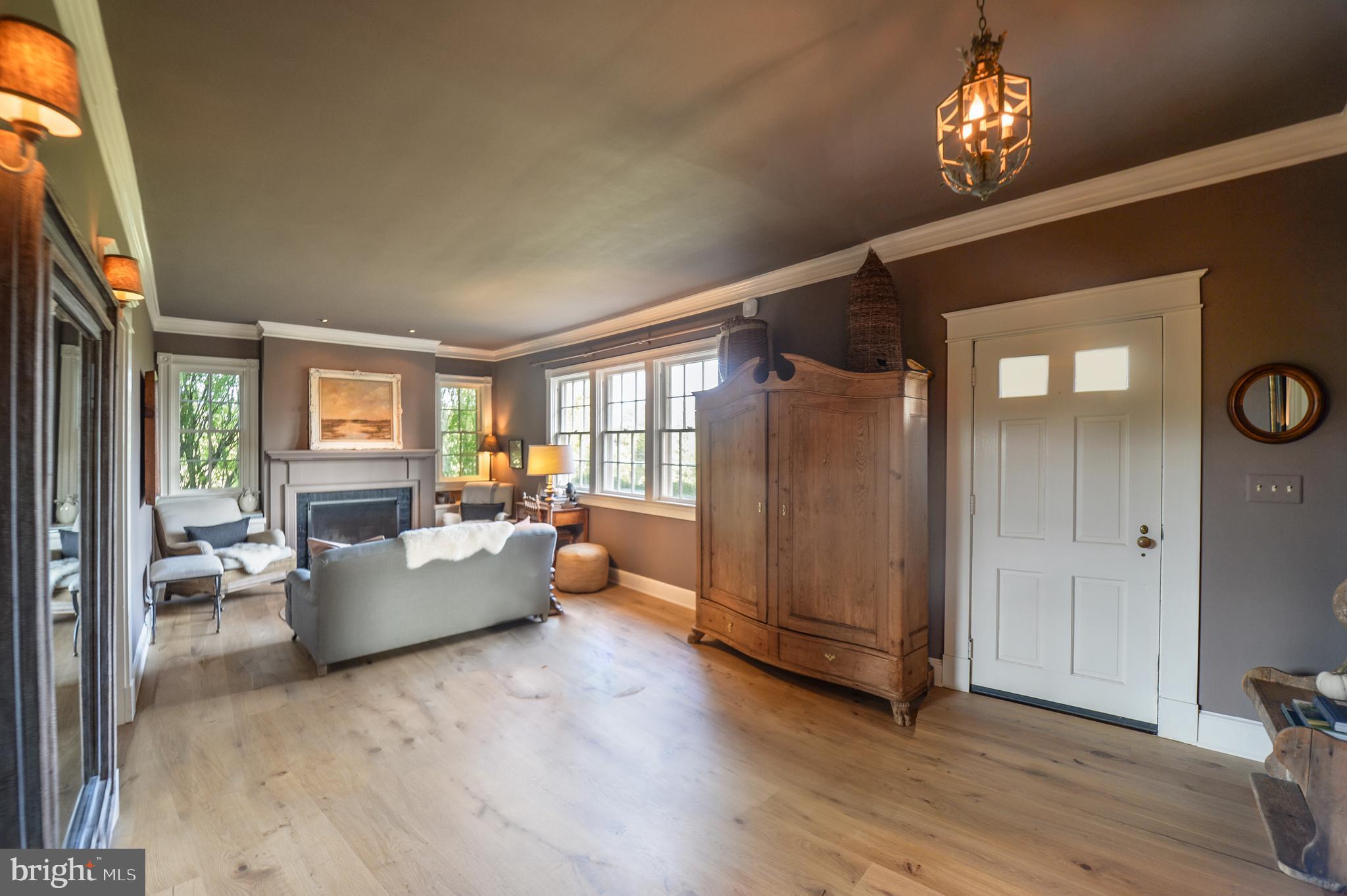 8478 Springs Road Warrenton, VA 20186 - Photo 6 of 45 Designer living room with new French oak floors