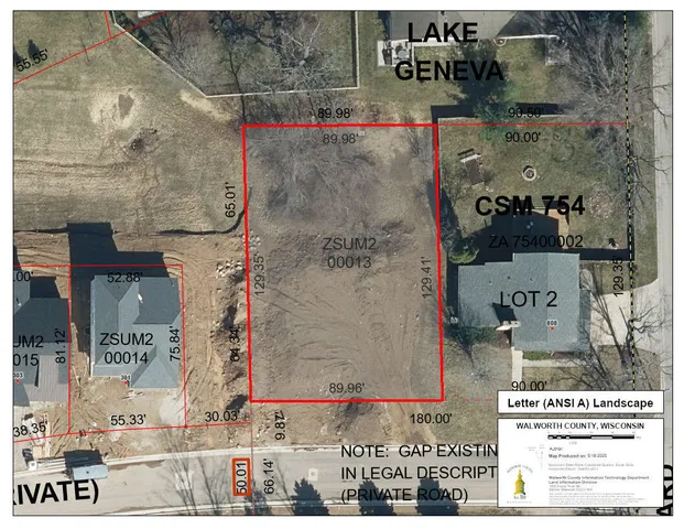 $144,700 | Lt13 Lt13 Evan Dr Lake, Lake Geneva, WI 53147