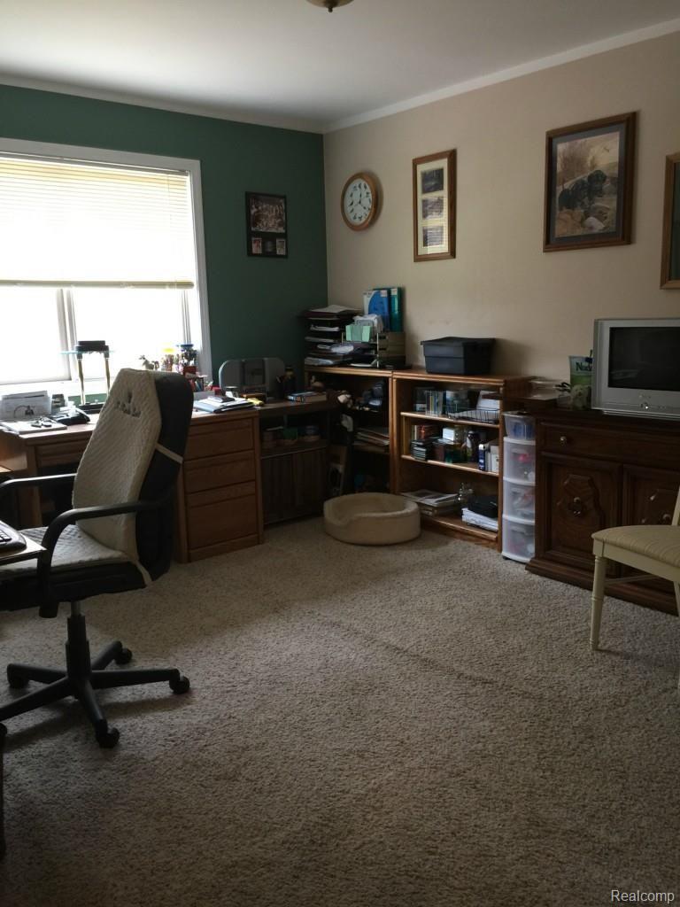 3122 County Farm Road Howell, MI 48843 - Photo 16 of 23 Bedroom 3, currently being used as an office