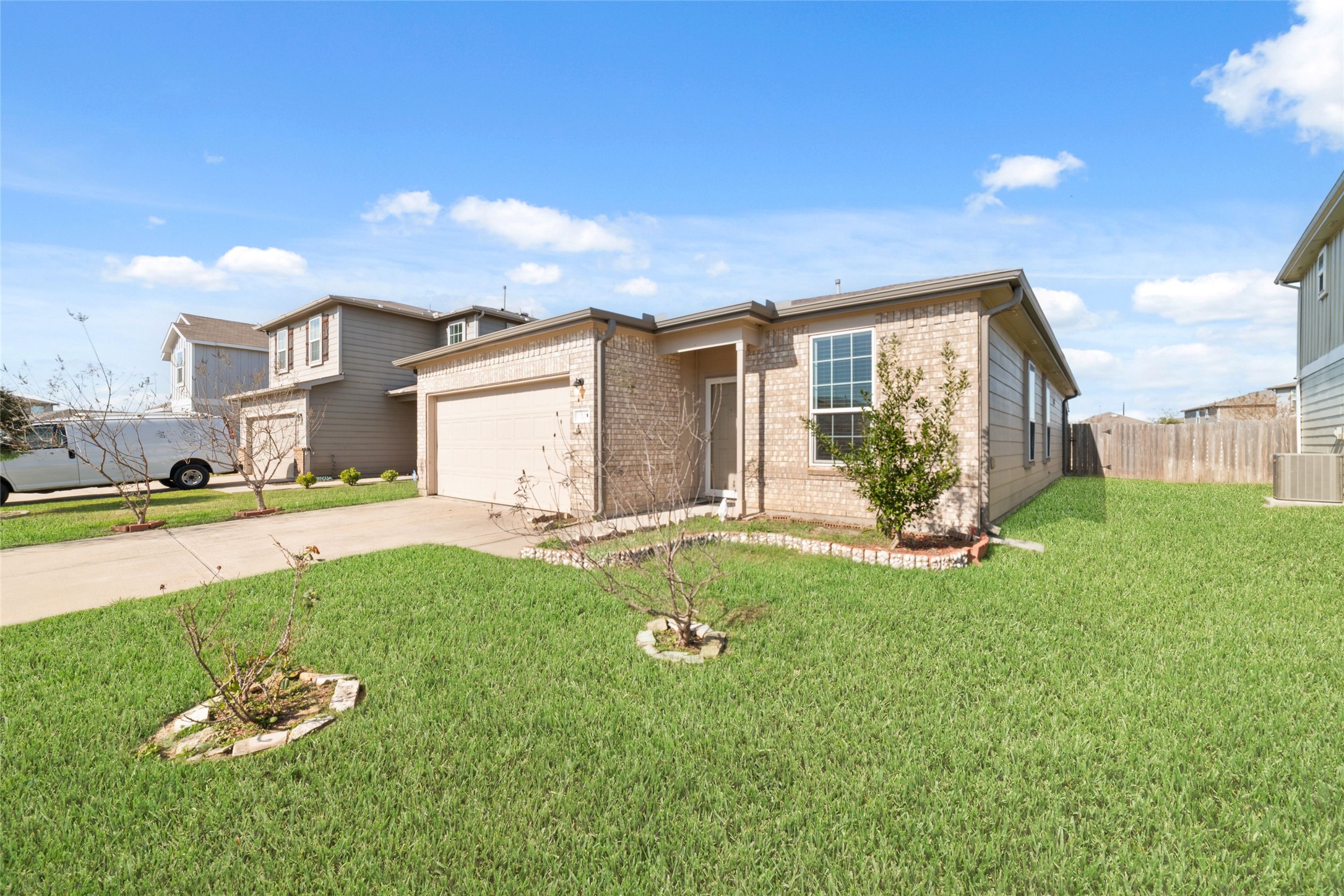 7227 Hobby Wind Ridge Drive Houston, TX 77075 - Photo 2 of 25 a view of a house with backyard and porch