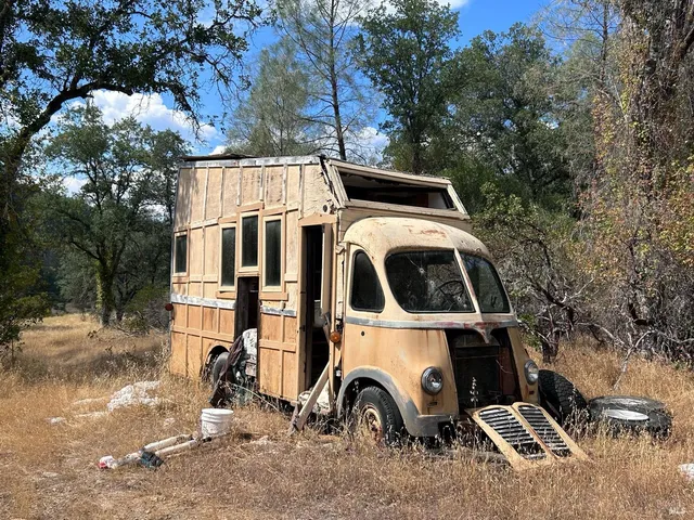 a view of mountain view with sunset