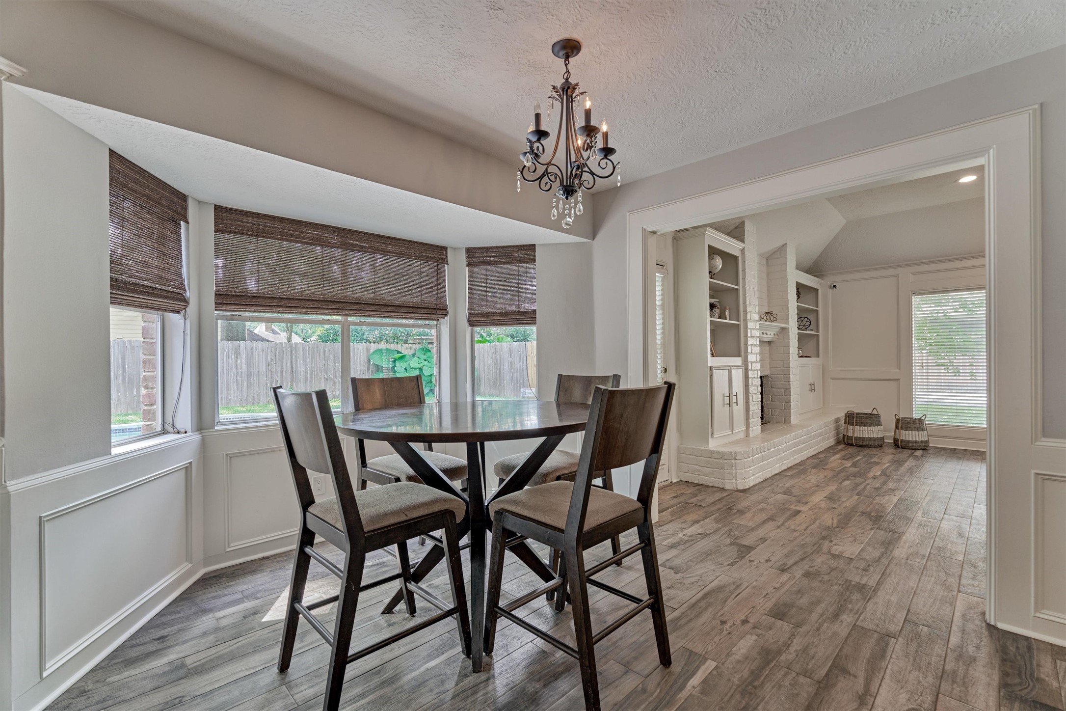 6522 Castle Pine Lane Spring, TX 77379 - Photo 25 of 49 a view of a dining room with furniture window and outside view