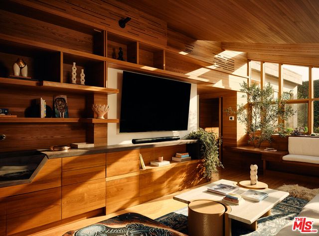 a outdoor space with furniture