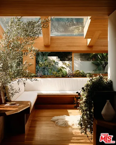 a view of ocean from a balcony