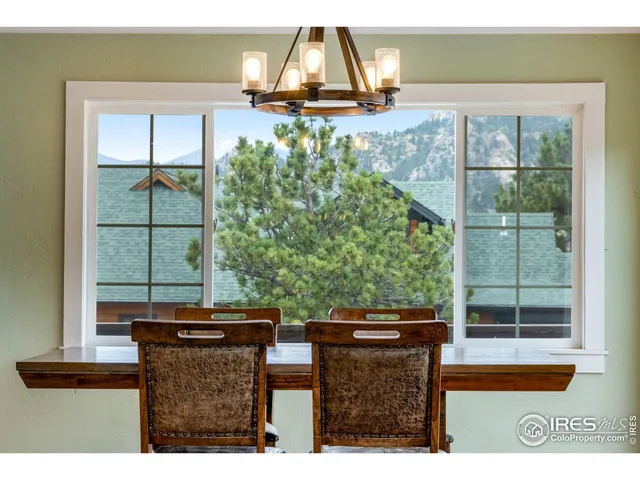 a view of a living room and a window