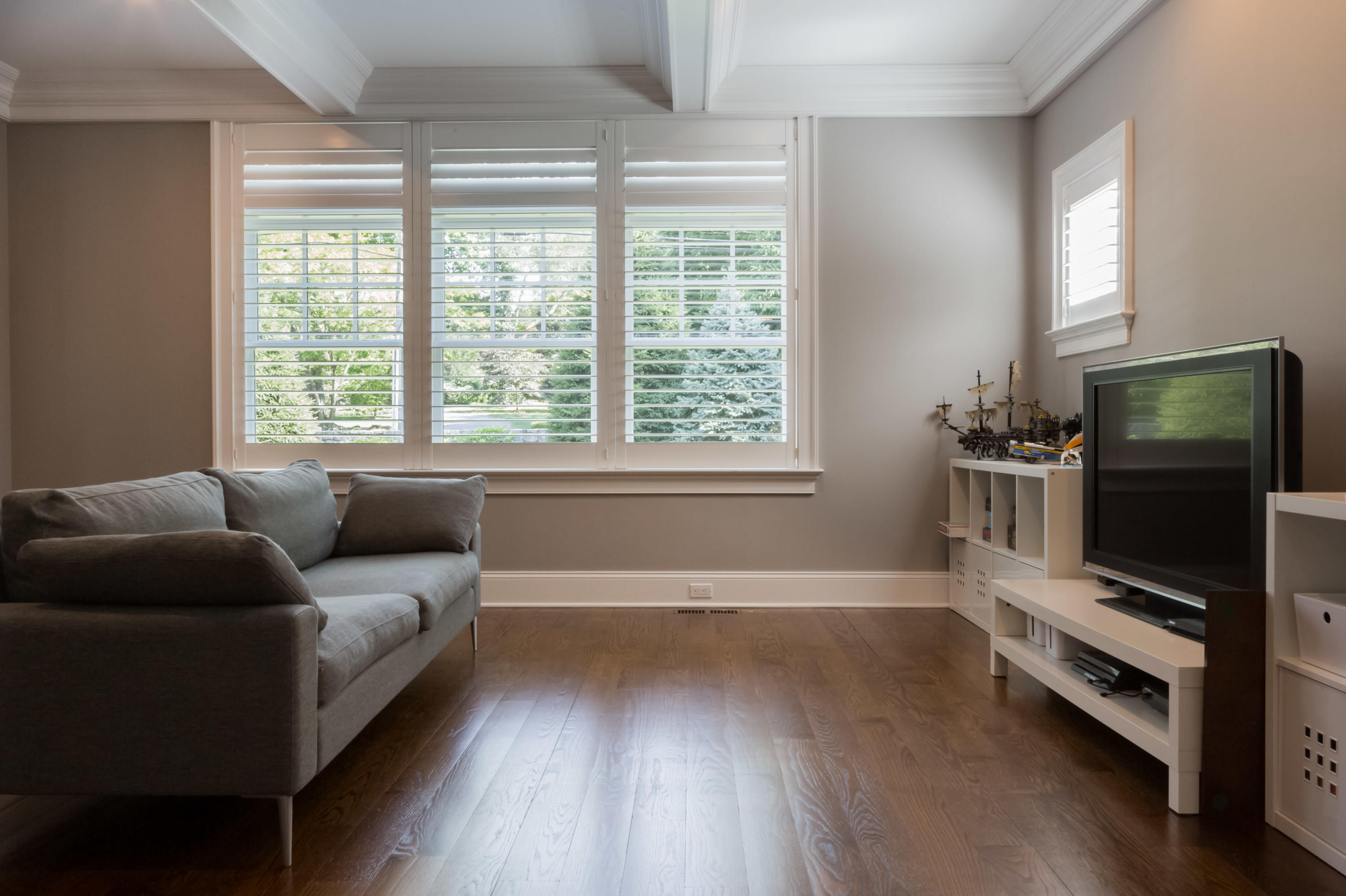 275 Middlesex Road Darien, CT 06820 - Photo 16 of 64 a living room with furniture and a flat screen tv
