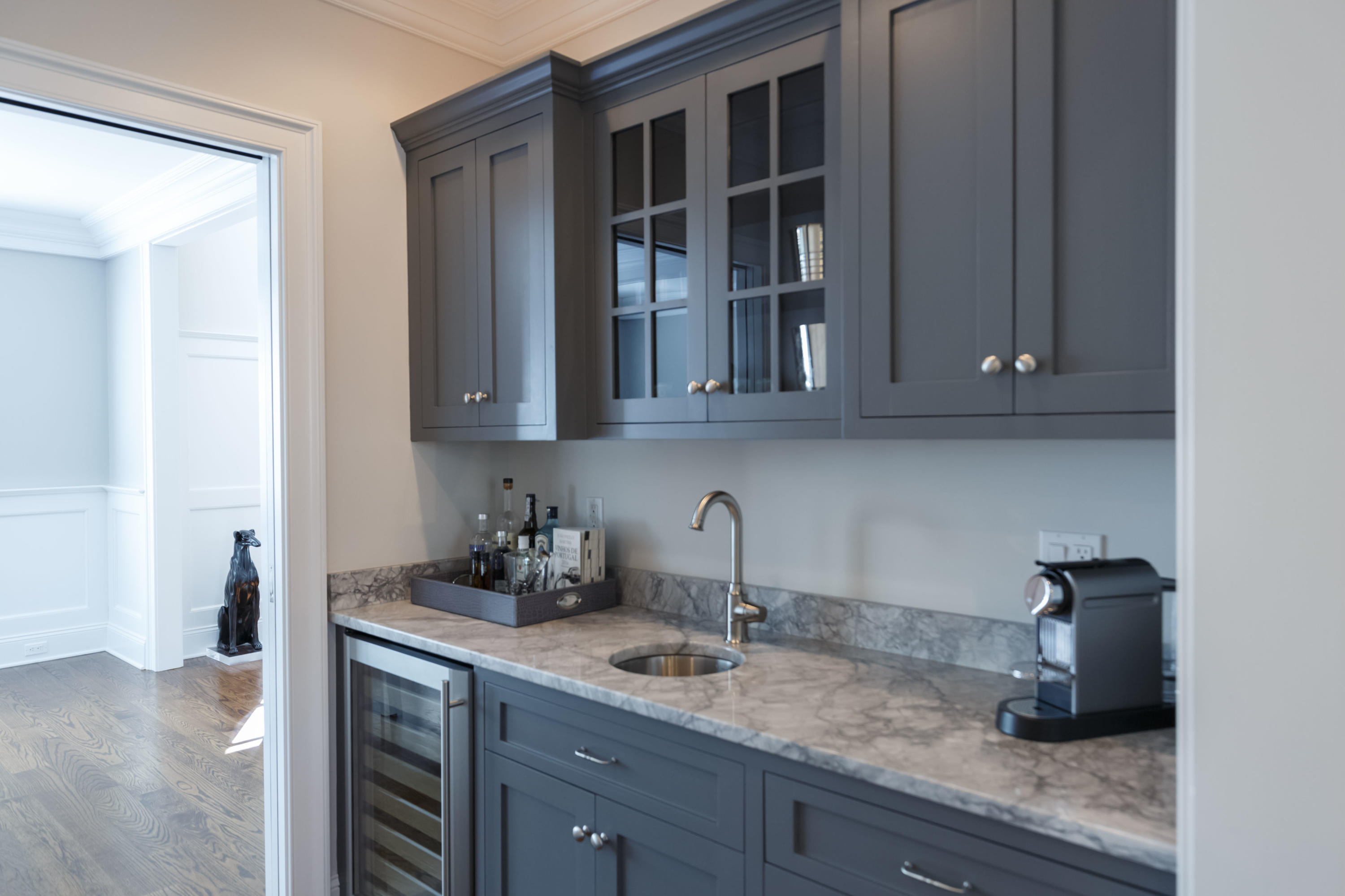 275 Middlesex Road Darien, CT 06820 - Photo 18 of 64 a kitchen with granite countertop a sink and cabinets