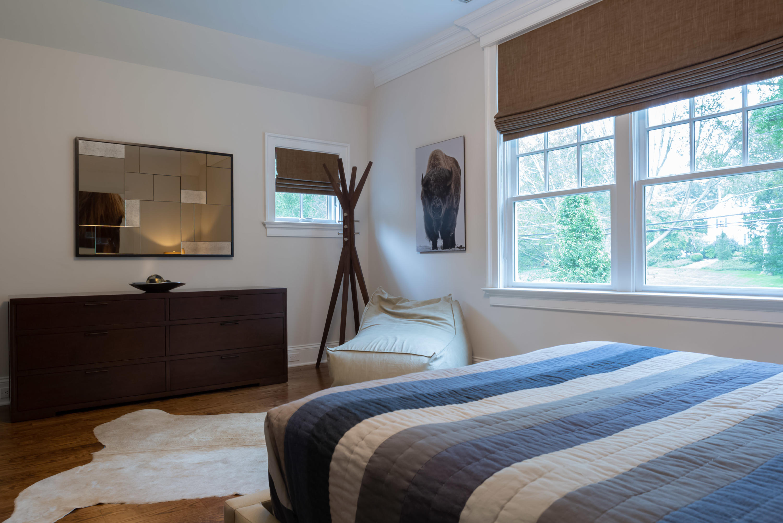 275 Middlesex Road Darien, CT 06820 - Photo 47 of 64 a bedroom with a bed and a window