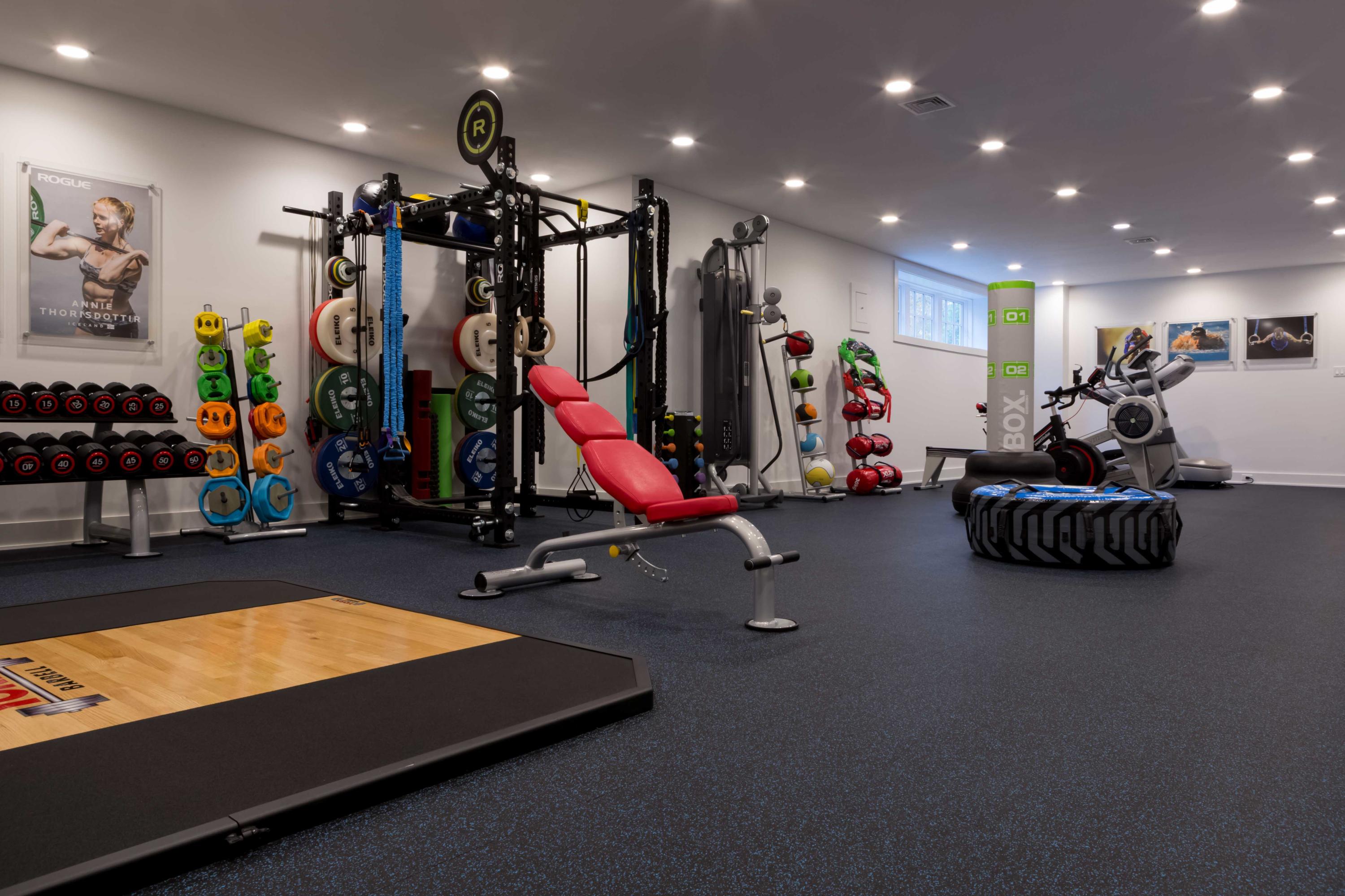 275 Middlesex Road Darien, CT 06820 - Photo 52 of 64 a view of a room with gym equipment