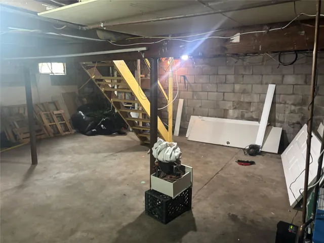 a room with gym equipment