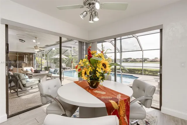 a bedroom with a bed and a lamp