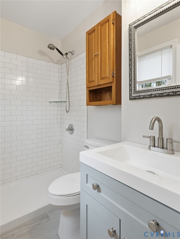 3626 Gilbert Street Hopewell, VA 23860 - Photo 15 of 20 a bathroom with a sink a toilet and shower