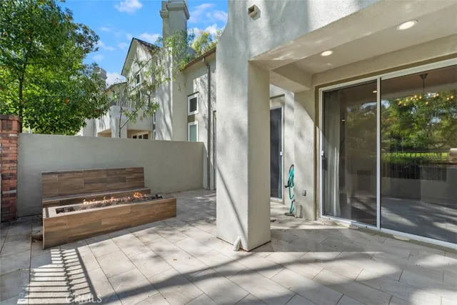 a view of a entryway of the house
