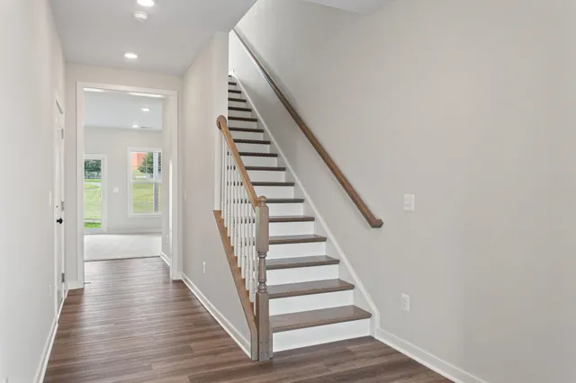 a view of a porch with a yard