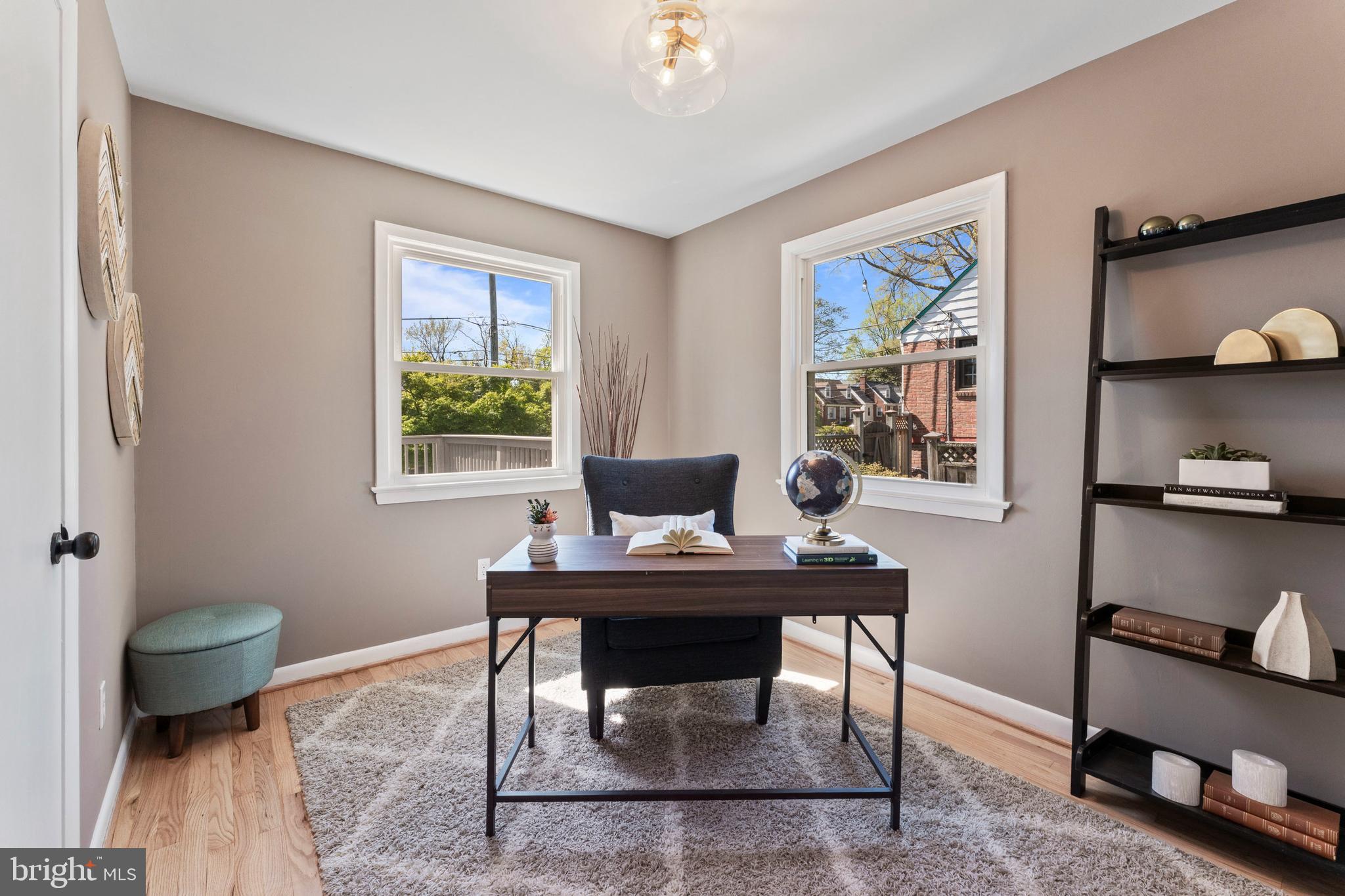 3 Melbourne Avenue Silver Spring, MD 20901 - Photo 23 of 80 a workspace with furniture and a window
