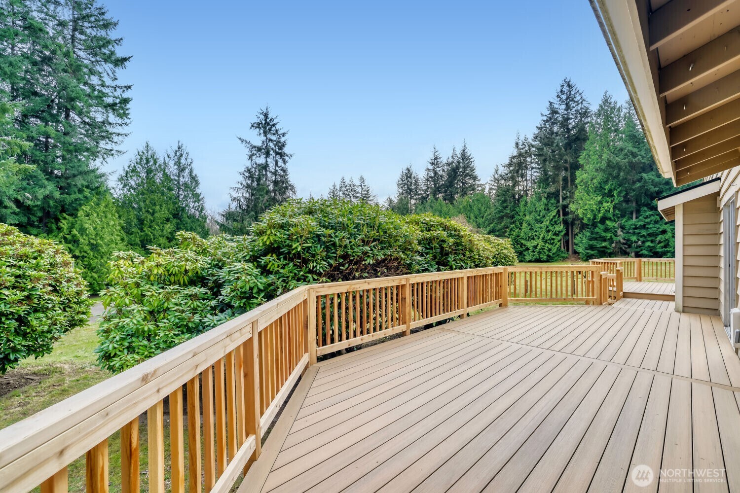 20115 48th Avenue Southeast Bothell, WA 98012 - Photo 15 of 26 a view of balcony with wooden floor and fence