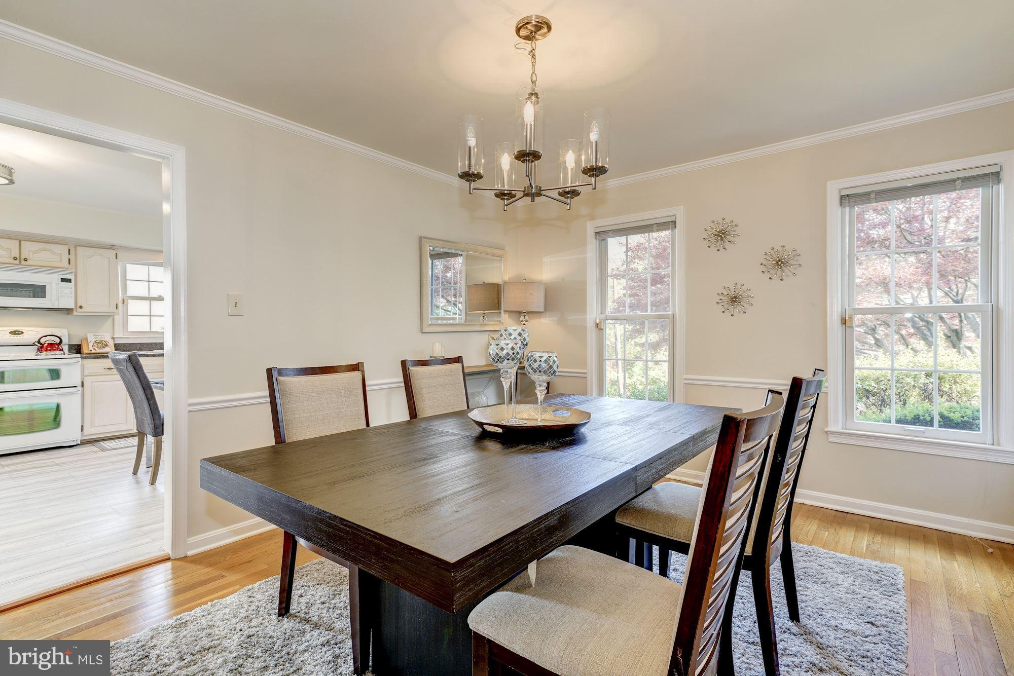 9004 Jones Mill Road Chevy Chase, MD 20815 - Photo 7 of 39 Bright and spacious formal dining room