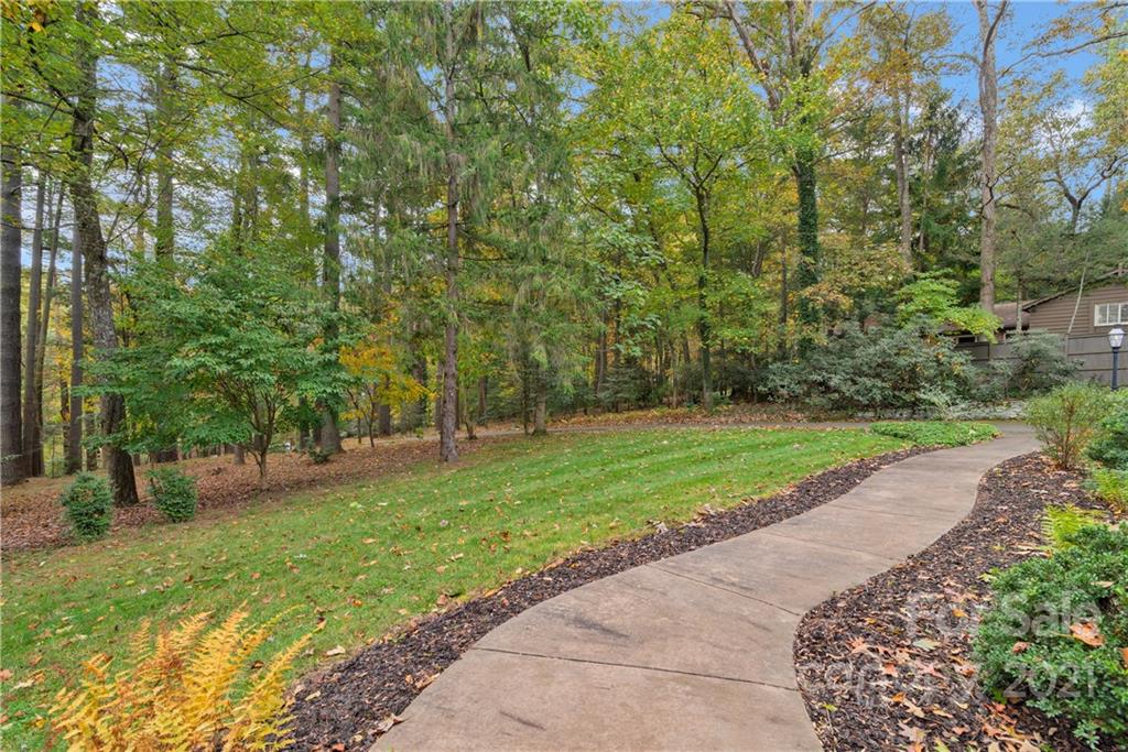 9 Forest Road Biltmore Forest, NC 28803 - Photo 3 of 36 a view of a park with large trees