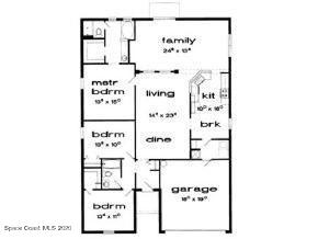1985 Canopy Drive Melbourne, FL 32935 - Photo 2 of 22 Floorplan