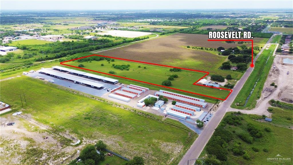 2605 Roosevelt Road Harlingen, TX 78552 - Photo 4 of 5 an aerial view of a tennis ground and a large park