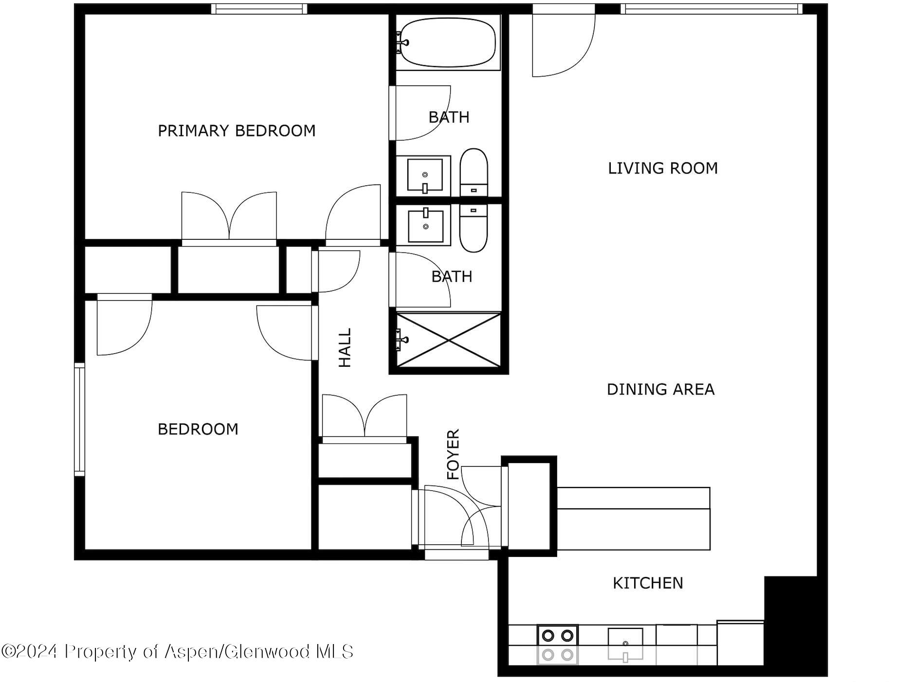 1039 East Cooper Avenue, Unit 43 Aspen, CO 81611 - Photo 14 of 14 1039 E Cooper 43 Floor Plan