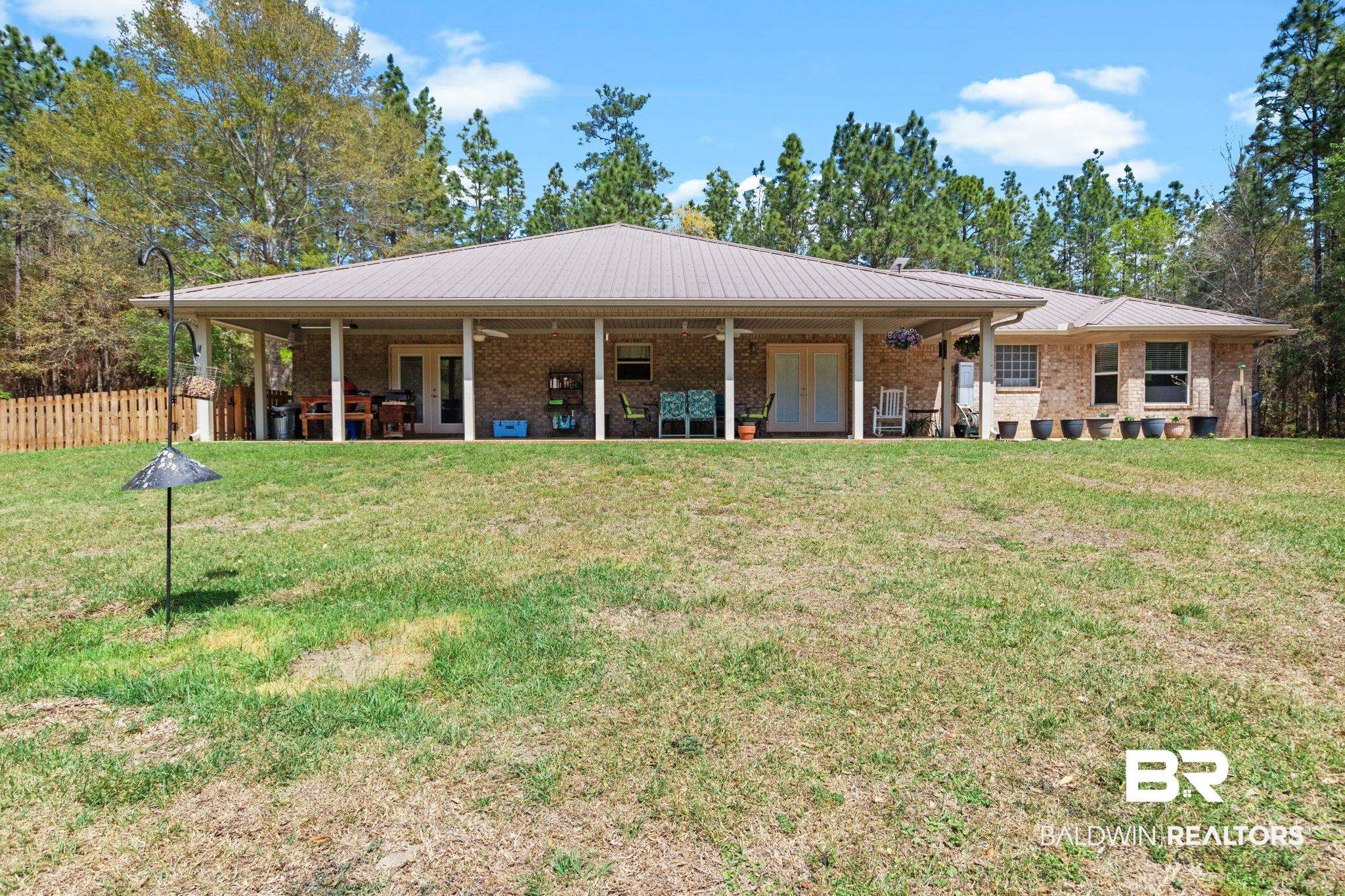 24250 Hack Road Bay Minette, AL 36507 - Photo 59 of 88 Covered Back Porch area.