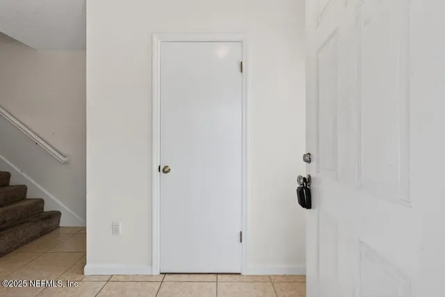 a view of a bathroom with a shower