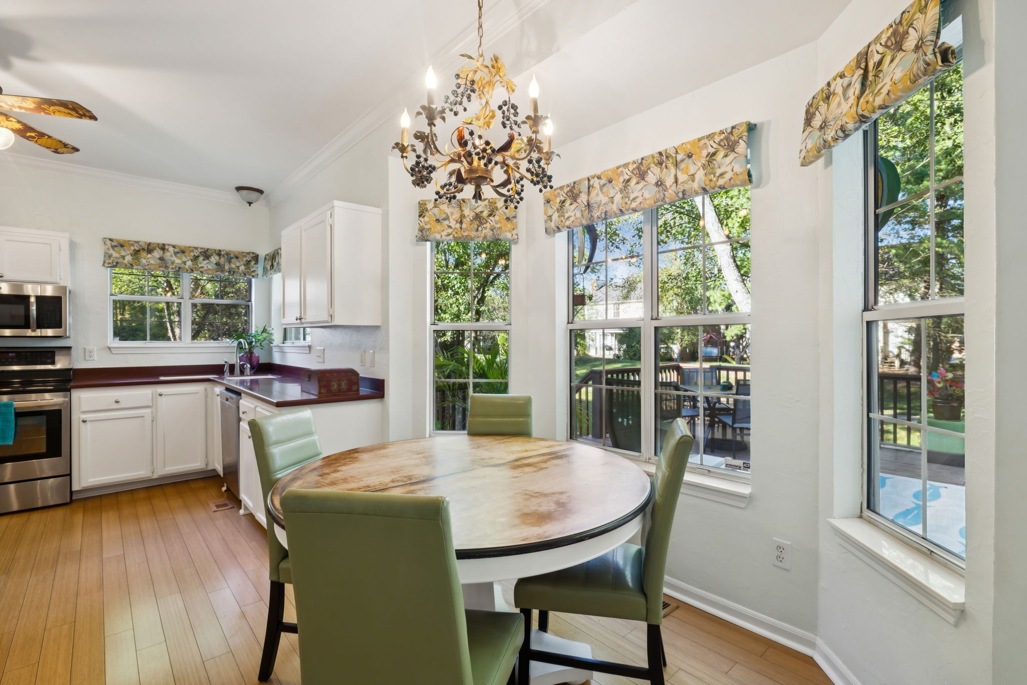 148 Cavalcade Circle Franklin, TN 37069 - Photo 13 of 43 a view of a dining room with furniture window and wooden floor