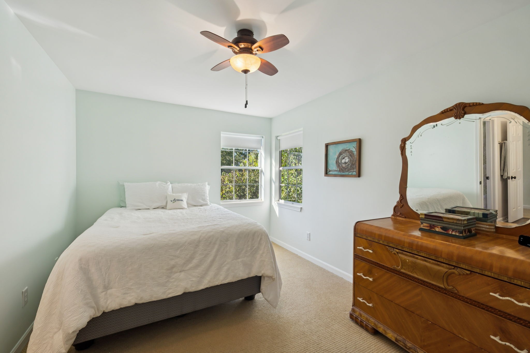 148 Cavalcade Circle Franklin, TN 37069 - Photo 26 of 43 a bedroom with a bed and a chandelier