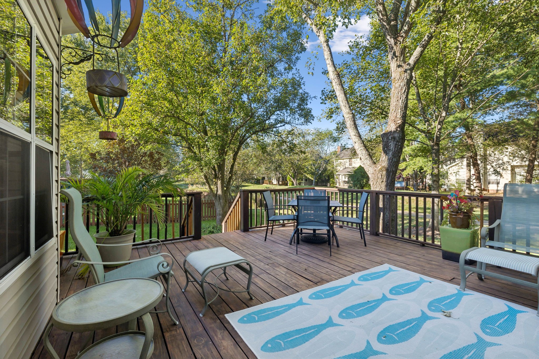 148 Cavalcade Circle Franklin, TN 37069 - Photo 33 of 43 a view of a chairs and table in the deck