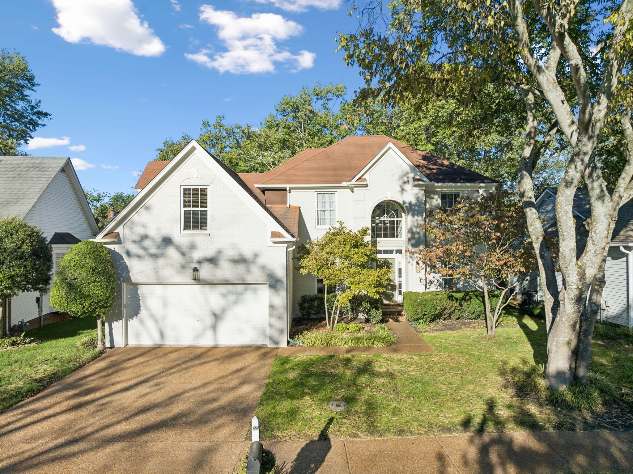 148 Cavalcade Circle Franklin, TN 37069 - Photo 39 of 43 a view of a white house with a yard