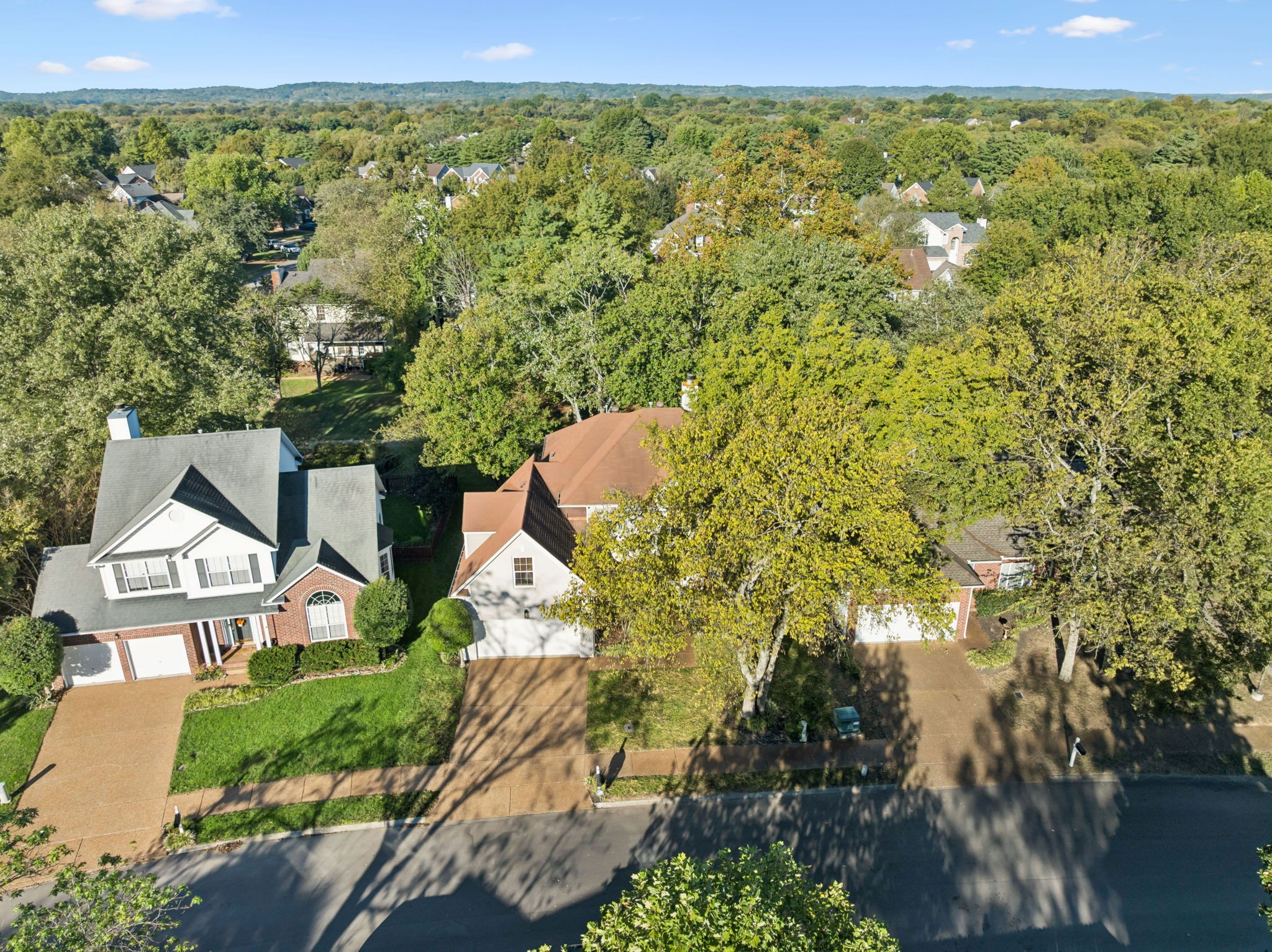 148 Cavalcade Circle Franklin, TN 37069 - Photo 41 of 43 an aerial view of residential houses with outdoor space