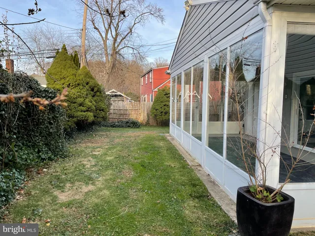 a view of a house with a garden