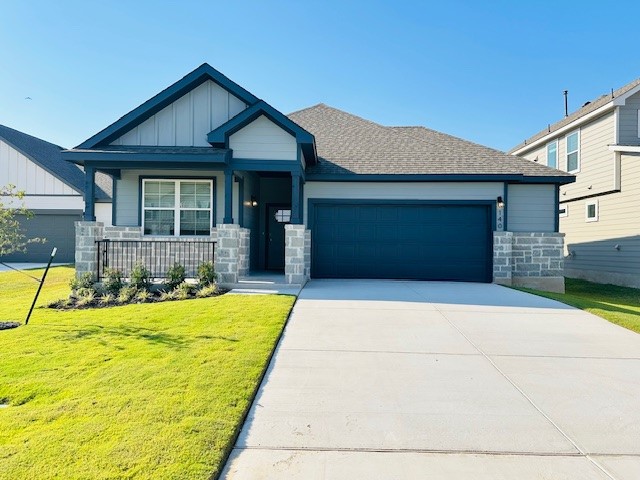 a front view of a house with swimming pool