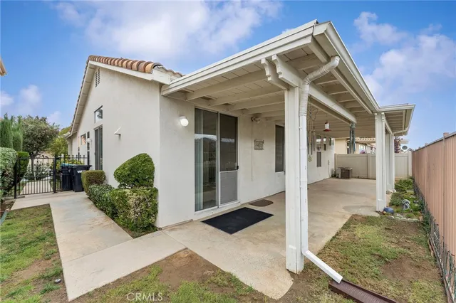a view of a terrace with a lake view