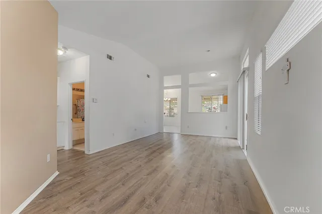 wooden floor in an empty room with wooden floor