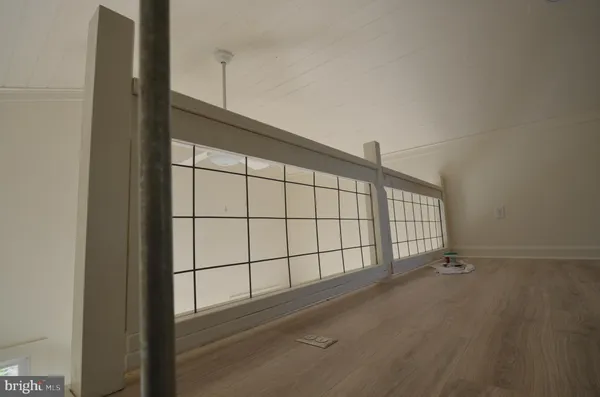 a view of a garage