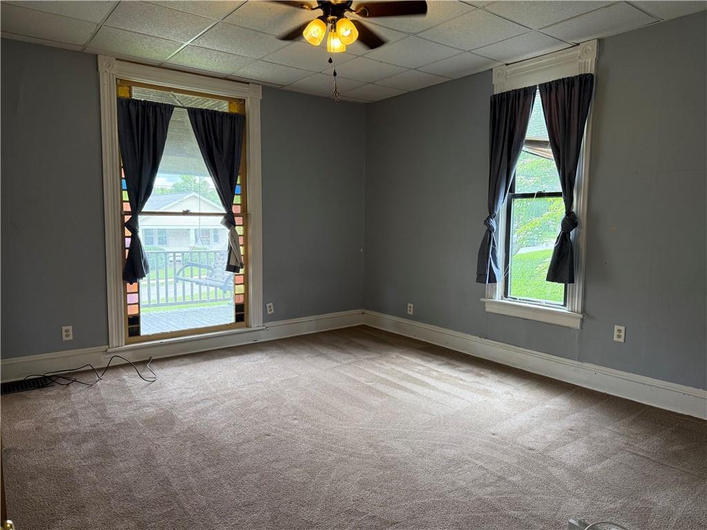 216 Center Street Slippery Rock, PA 16057 - Photo 17 of 34 Notice the stain glass surrounding the front window