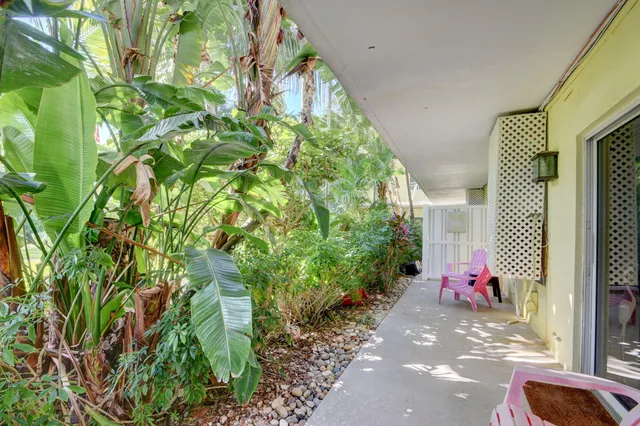 a view of outdoor space and porch